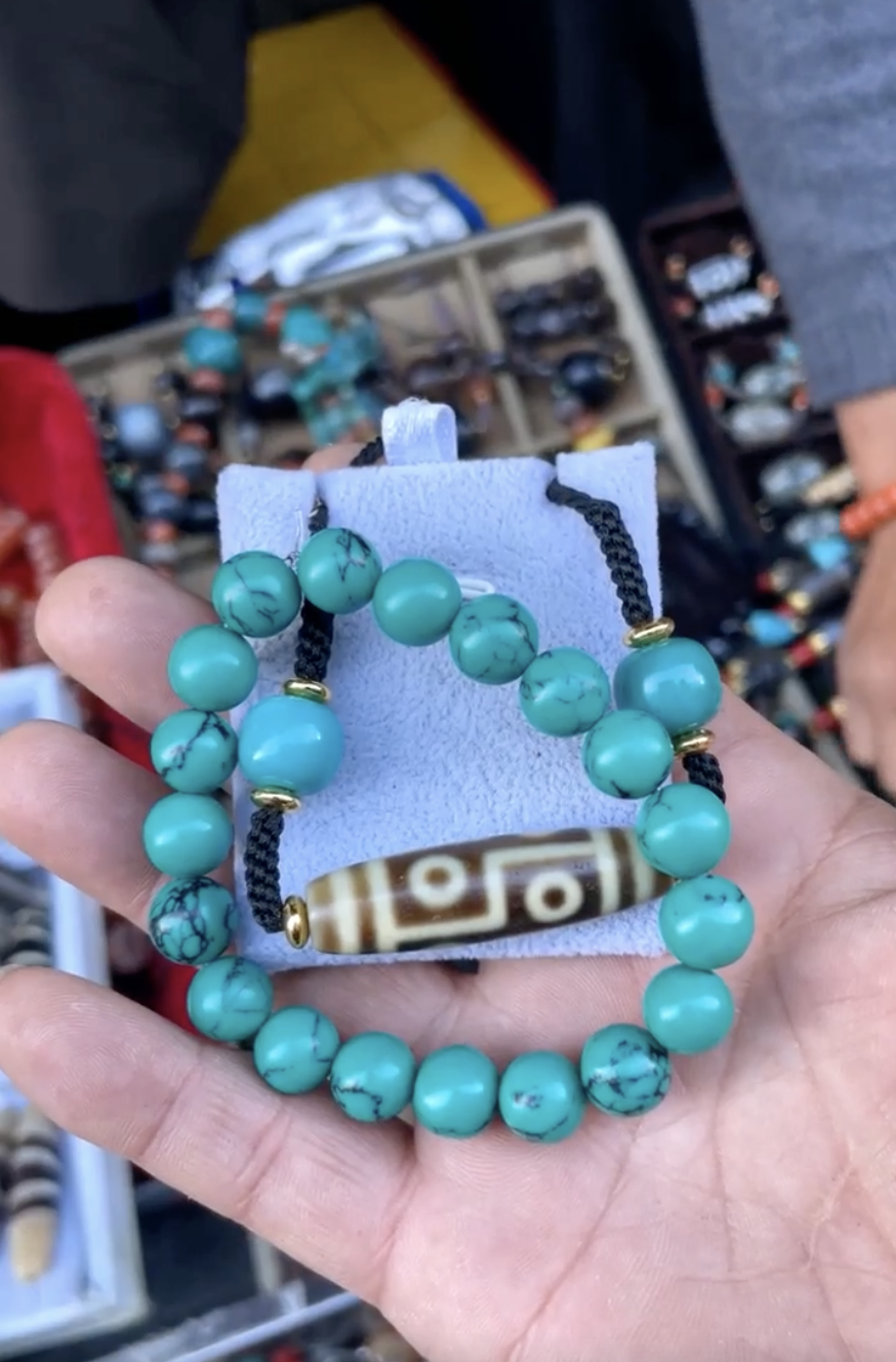 ❁⃘*.゜ARIKOK  気まぐれ法輪天珠❁⃘*.゜ 天珠Dzi Beads | 秘境圣品| 秘境圣品A Tibet Shop
